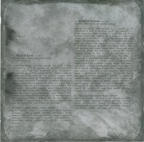 Caedmon's Call : Cædmon's Call (CD, Album)