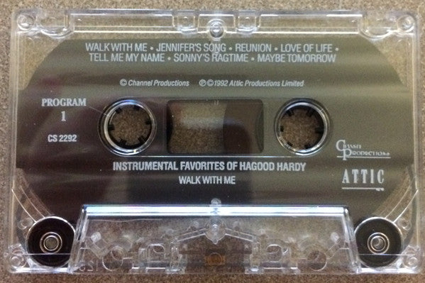 Hagood Hardy : Walk With Me (Cass, Comp)