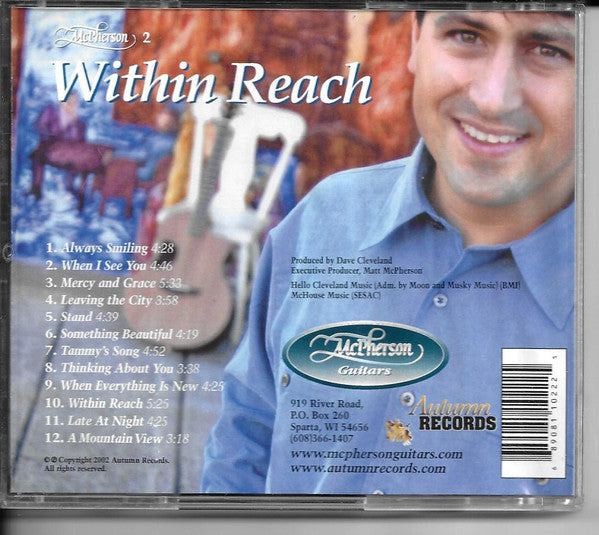 Dave Cleveland : McPherson 2: Within Reach (Instrumental Collection) (CDr, Album)