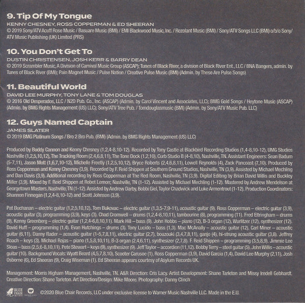 Kenny Chesney : Here And Now (CD, Album)