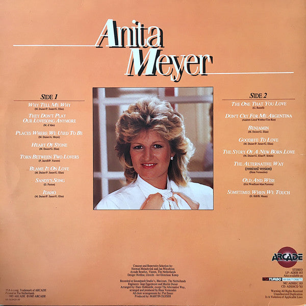 Anita Meyer : Anita Meyer (LP, Album, Comp, Gat)