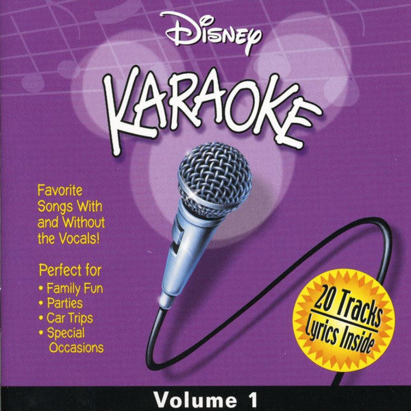 Various : Disney Karaoke Volume 1 (CD, Comp)