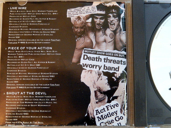 Mötley Crüe : Decade Of Decadence '81-'91 (CD, Comp, Club)