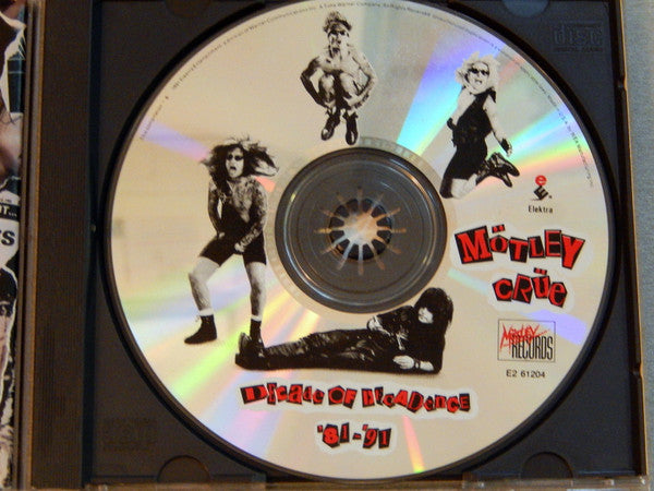 Mötley Crüe : Decade Of Decadence '81-'91 (CD, Comp, Club)