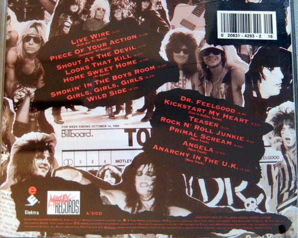 Mötley Crüe : Decade Of Decadence '81-'91 (CD, Comp, Club)
