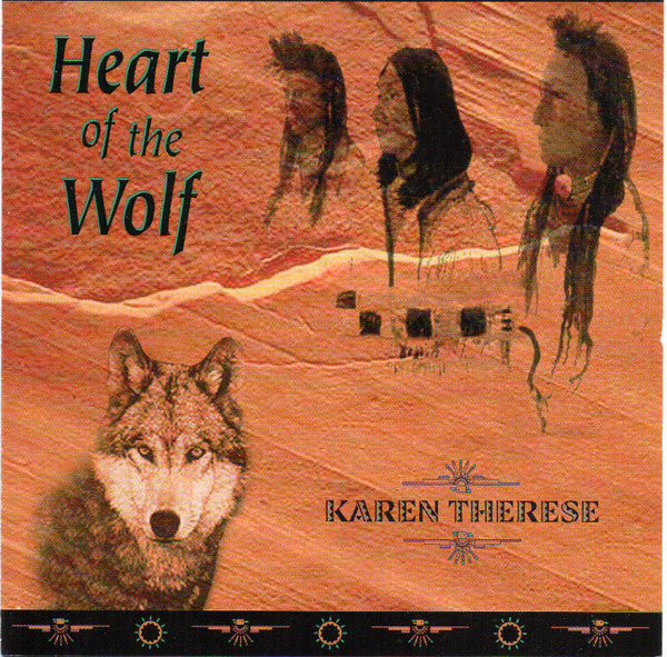 Karen Therese - Heart Of The Wolf (CD) (VG+) - Endless Media