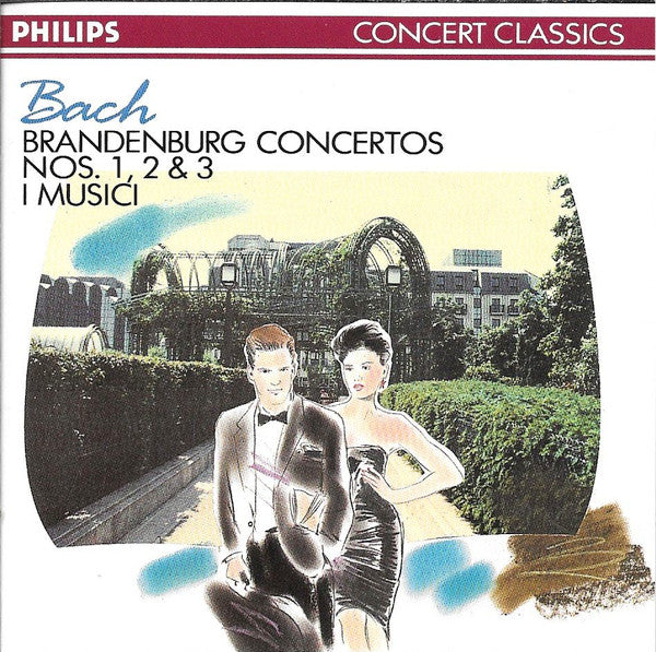 Johann Sebastian Bach • I Musici : Brandenburg Concertos Nos. 1, 2 & 3 (CD)
