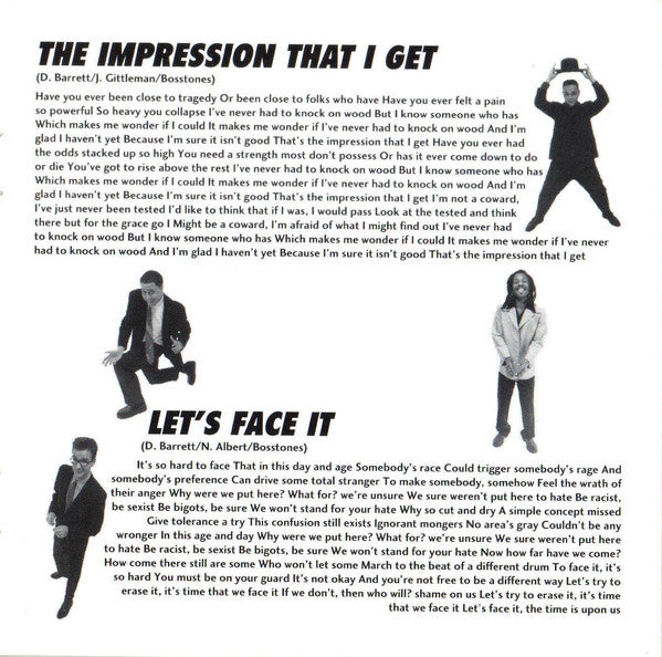 The Mighty Mighty BossToneS : Let's Face It (CD, Album, Club)