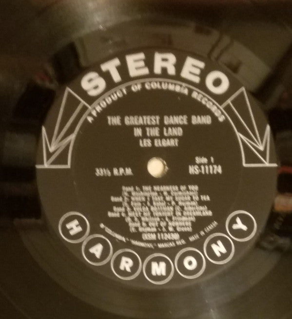 Les Elgart - The Greatest Dance Band In The Land (LP) (VG) - Endless Media