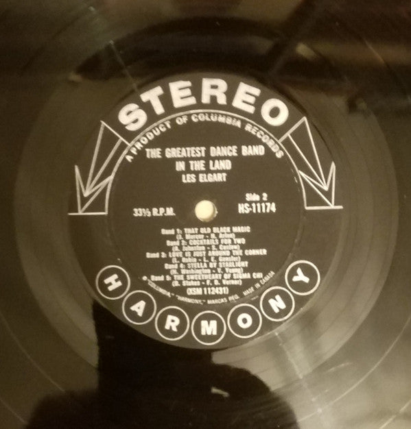 Les Elgart - The Greatest Dance Band In The Land (LP) (VG) - Endless Media