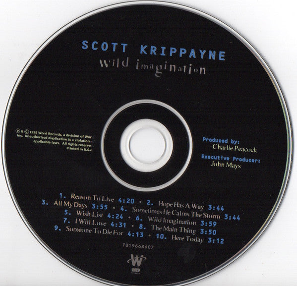 Scott Krippayne : Wild Imagination (CD, Album)