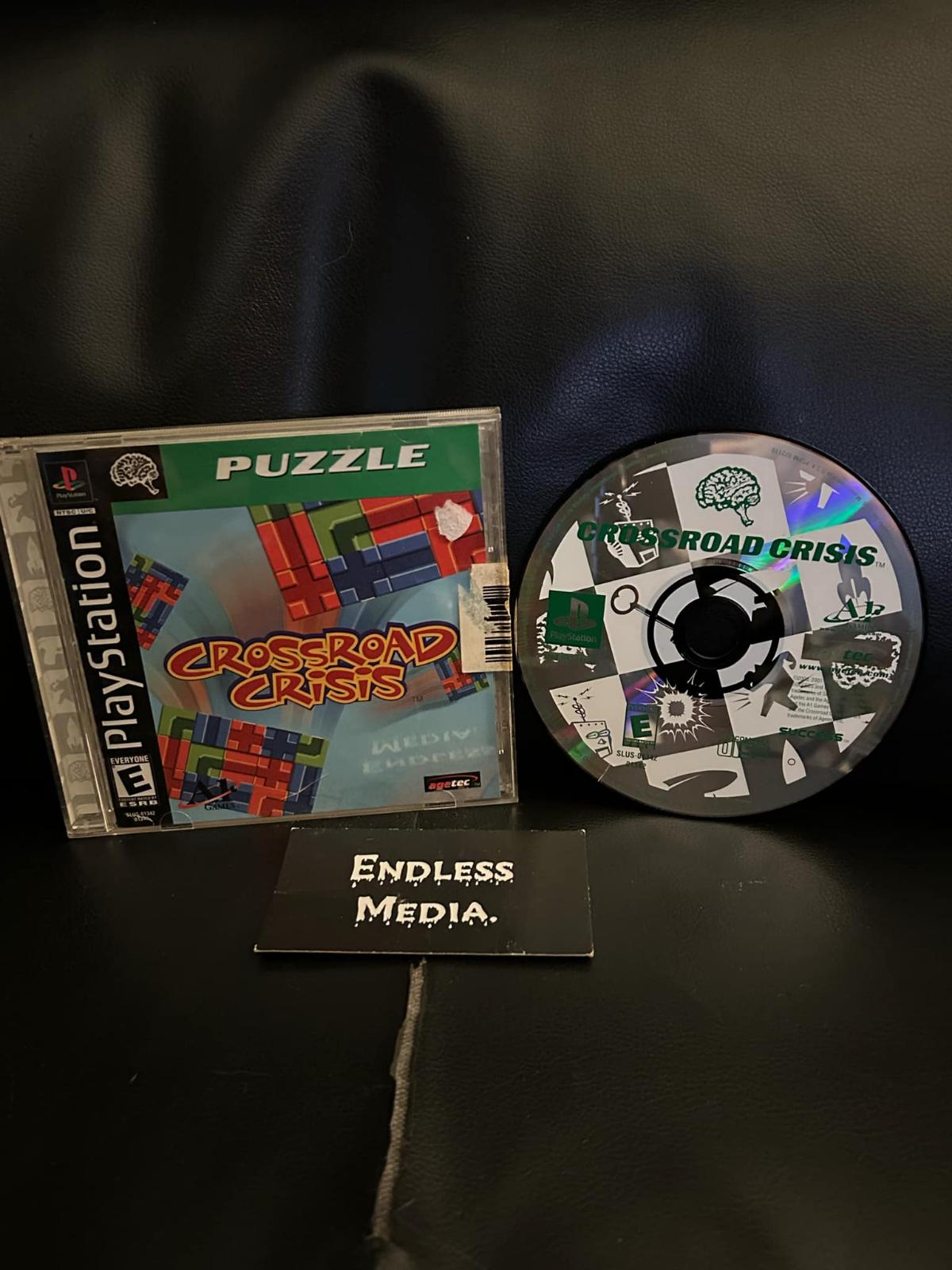 Crossroad Crisis Sony Playstation CIB Video Game