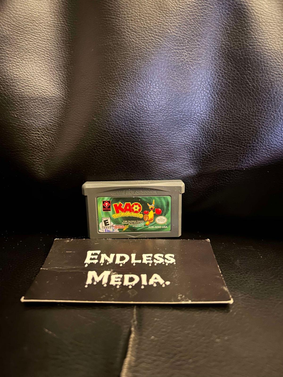 Kao the Kangaroo Nintendo GameBoy Advance Loose Video Game