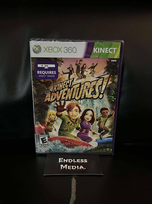 Kinect Adventures Microsoft Xbox 360 New & Sealed Video Game
