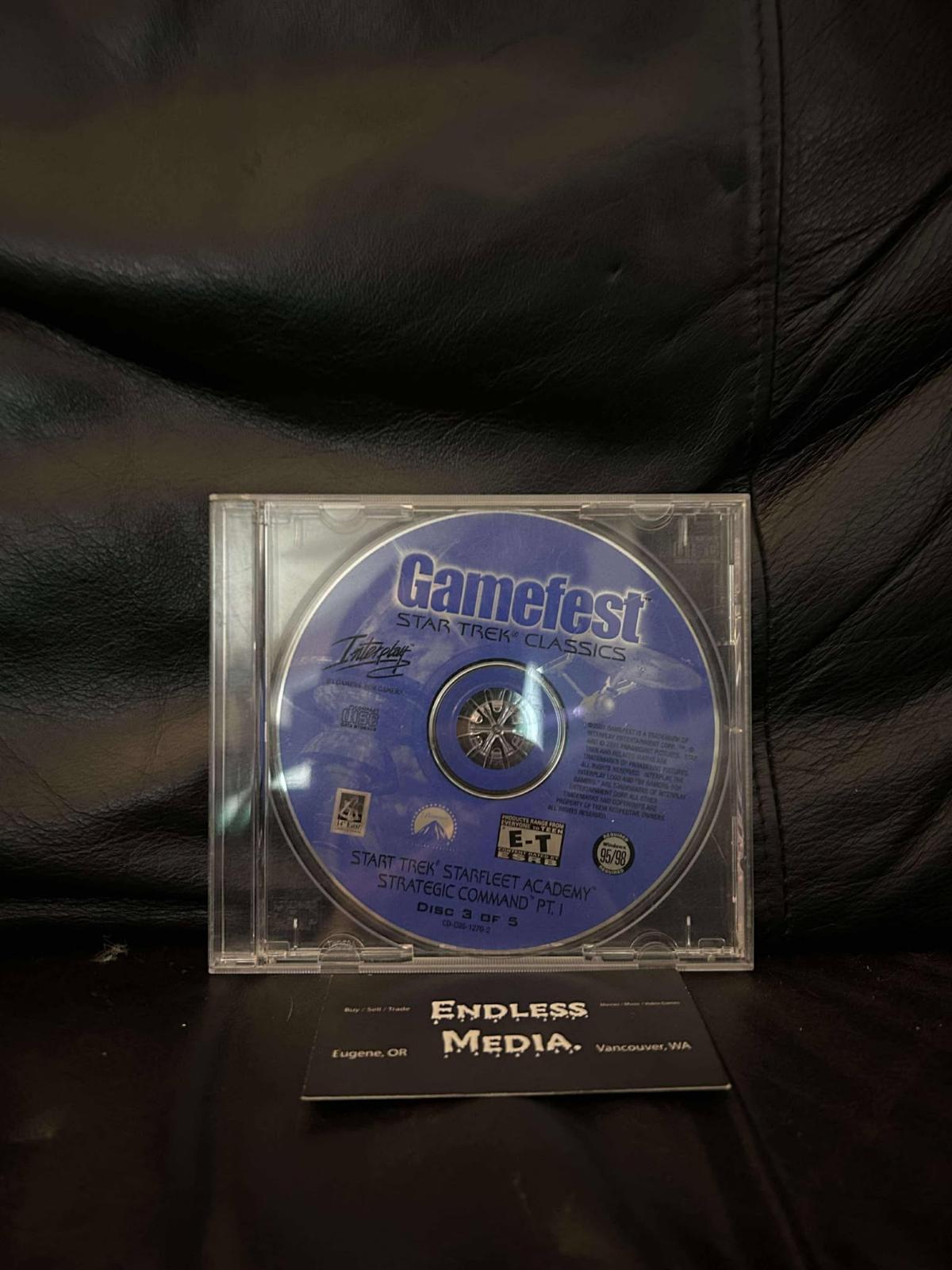 Gamefest 4 Star Trek Classics PC PC Games Loose Video Game