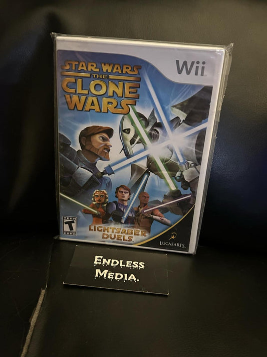 Star Wars Clone Wars Lightsaber Duels Nintendo Wii New & Sealed Video Game