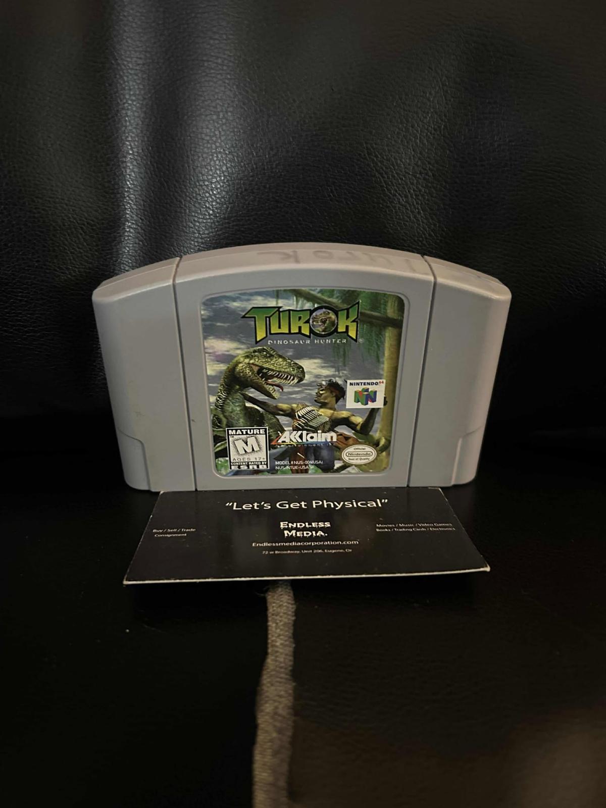 Turok Dinosaur Hunter Nintendo Nintendo 64 Loose Video Game