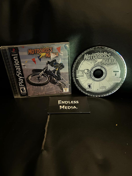 Motocross Mania Sony Playstation CIB Video Game