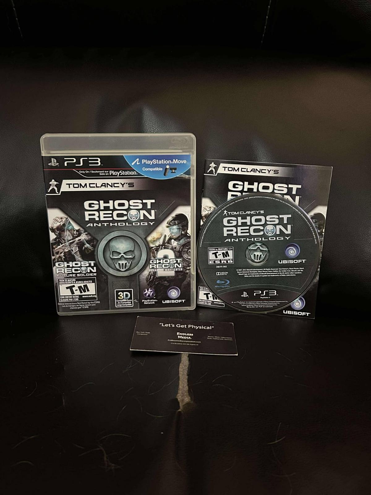 Ghost Recon Anthology Sony Playstation 3 CIB Video Game