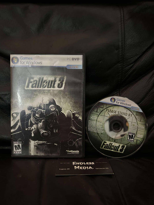 Fallout 3 PC PC Games Item and Box Video Game