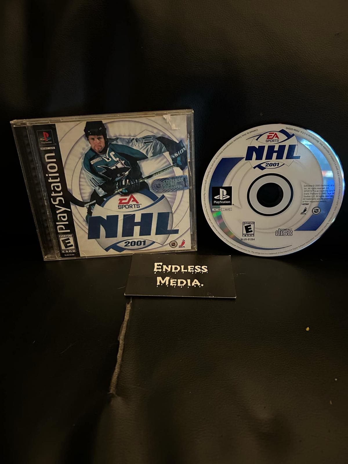 NHL 2001 Sony Playstation CIB Video Game