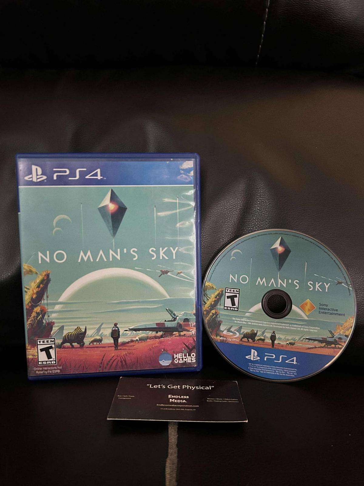 No Man's Sky Sony Playstation 4 Item and Box Video Game