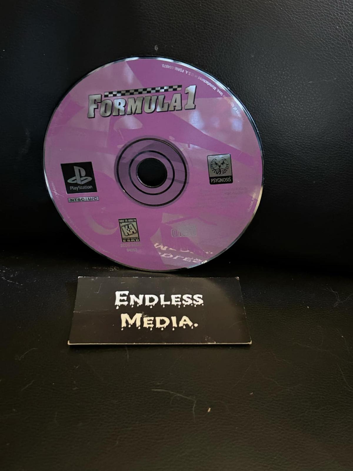 Formula 1 Sony Playstation Loose Video Game
