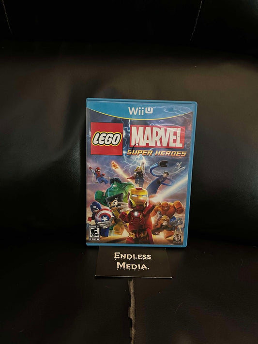 LEGO Marvel Super Heroes Nintendo Wii U Box only Video Game