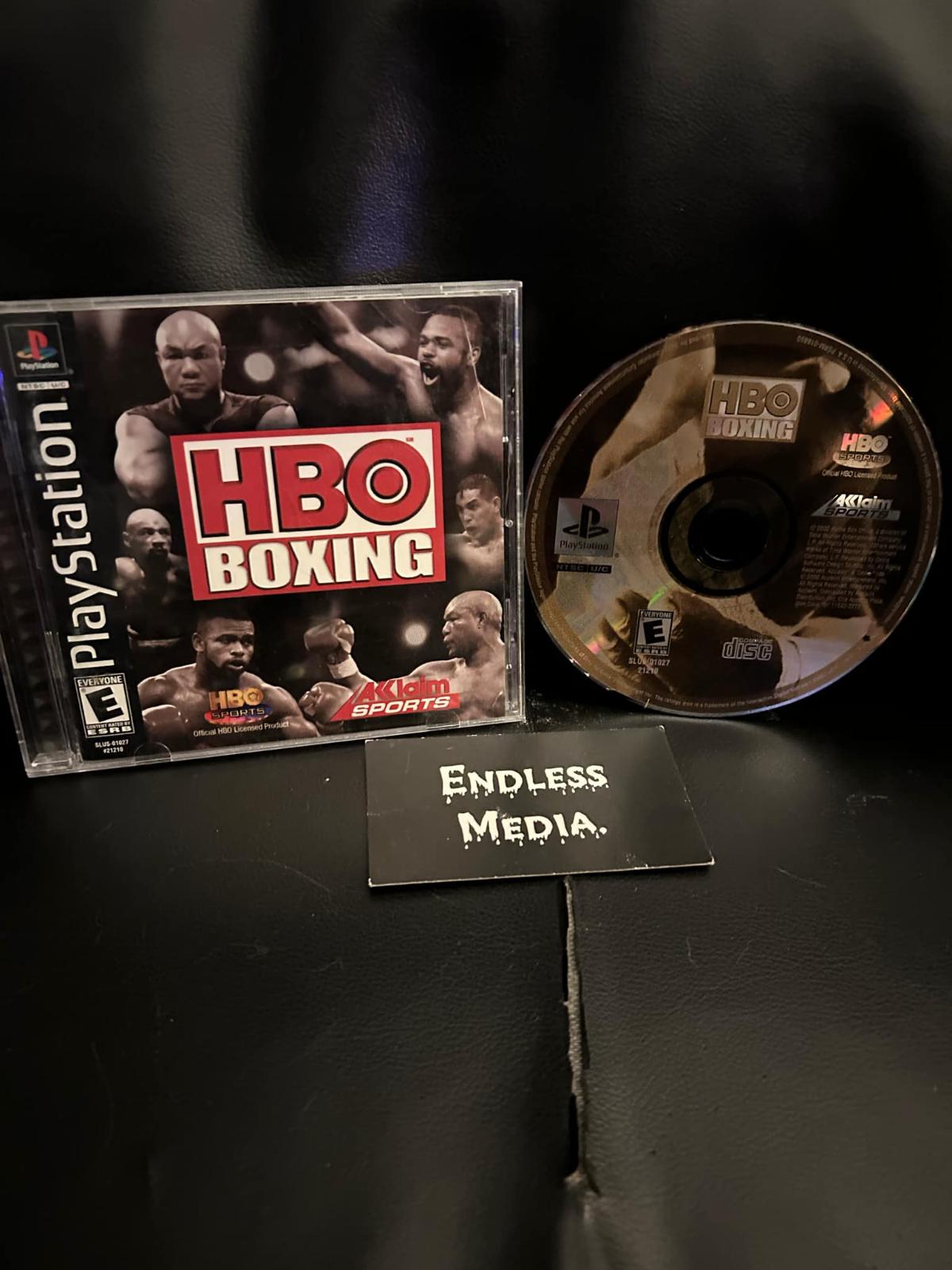HBO Boxing Sony Playstation CIB Video Game