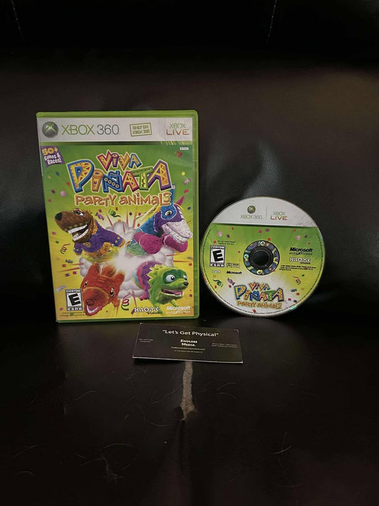 Viva Pinata Party Animals Microsoft Xbox 360 Item and Box Video Game