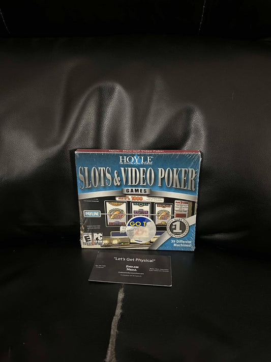 Hoyle Slots & Video Poker PC PC Games New & Sealed Video Game