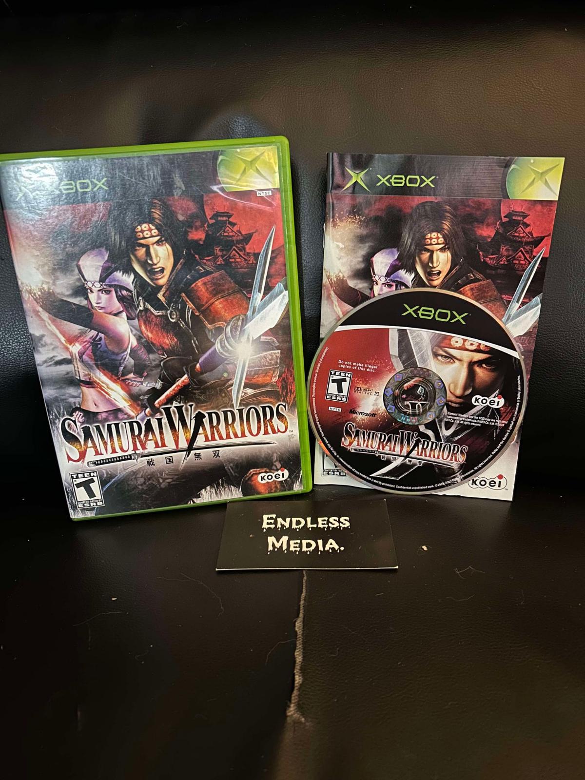 Samurai Warriors Microsoft Xbox CIB Video Game