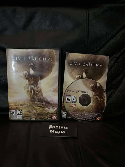 Civilization VI PC PC Games CIB Video Game