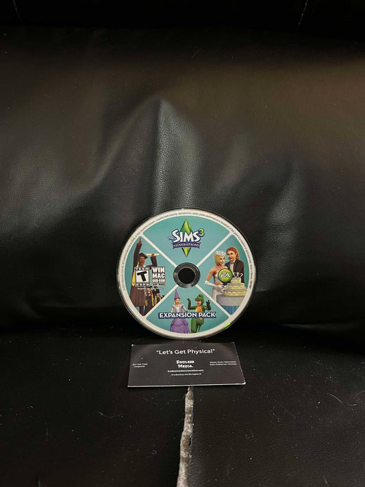 The Sims 3 Generations PC PC Games Loose Video Game