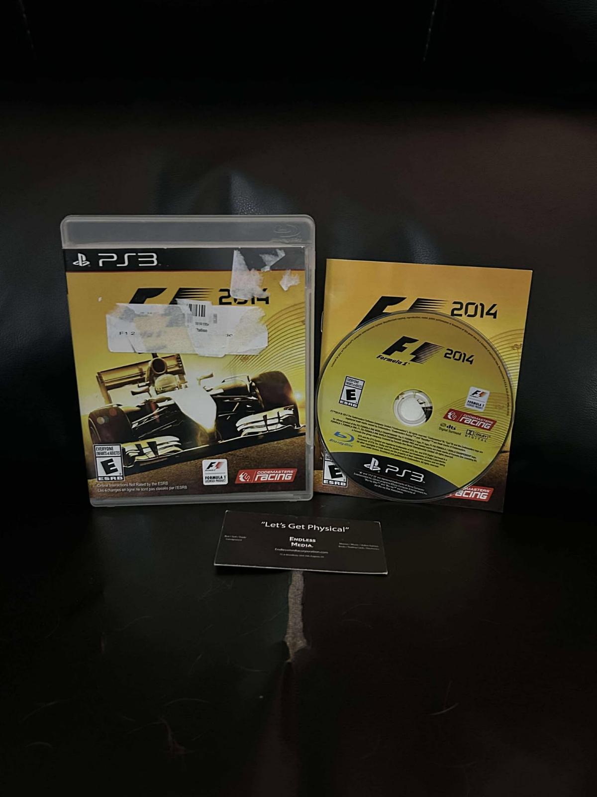 F1 2014 Sony Playstation 3 CIB Video Game