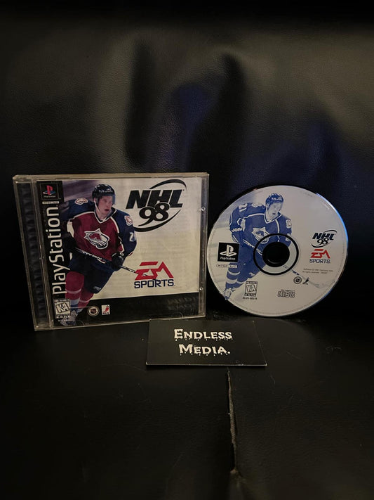 NHL 98 Sony Playstation CIB Video Game