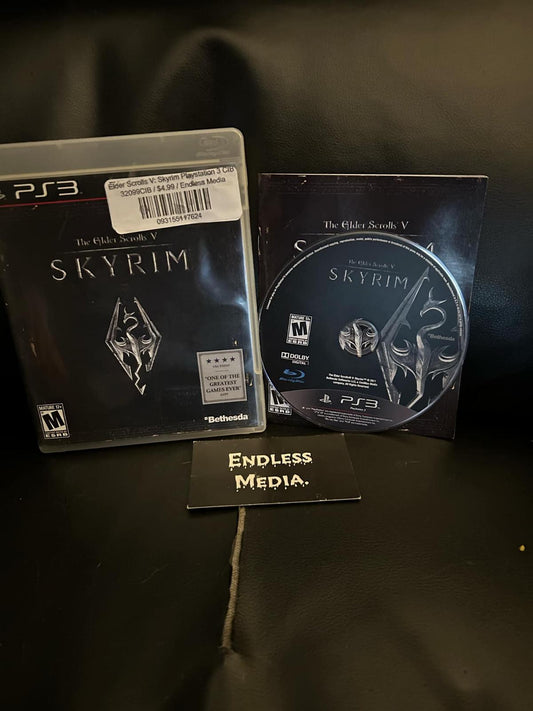 Elder Scrolls V: Skyrim Sony Playstation 3 CIB Video Game