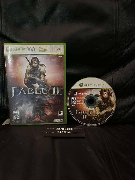 Fable II Microsoft Xbox 360 Item and Box Video Game