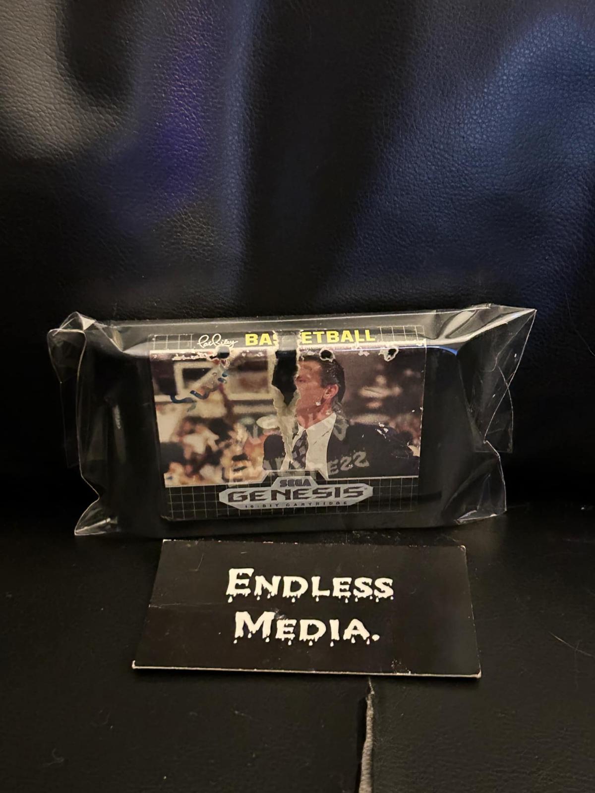 Pat Riley's Basketball Sega Sega Genesis Loose Video Game