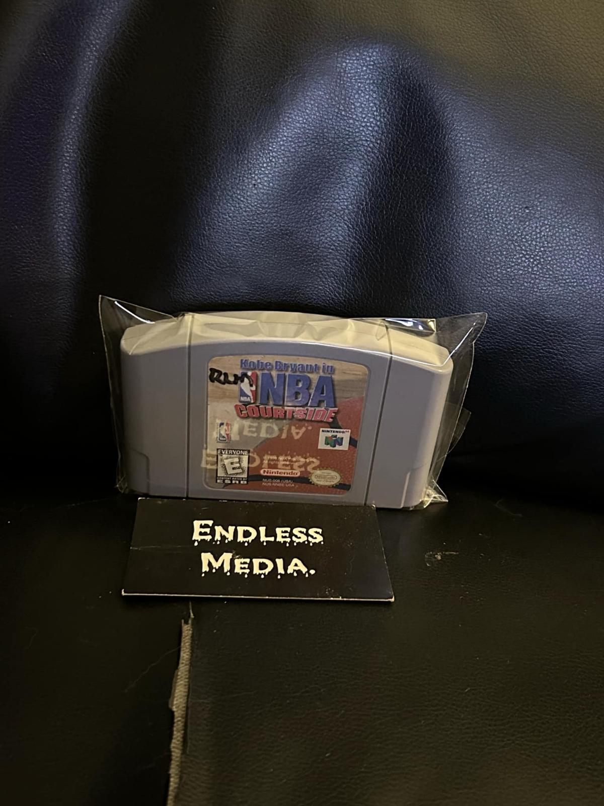 Kobe Bryant in NBA Courtside Nintendo Nintendo 64 Loose Video Game