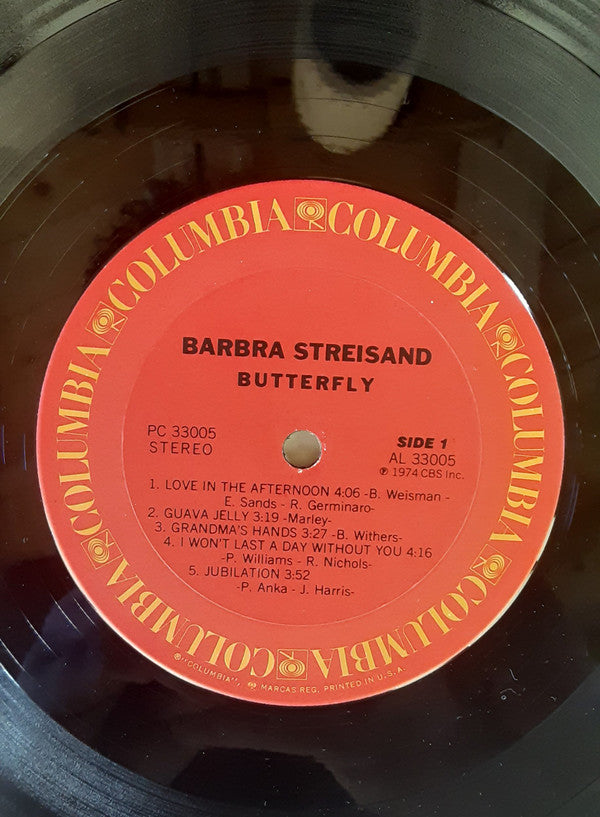 Barbra Streisand - ButterFly (LP) (VG+) - Endless Media