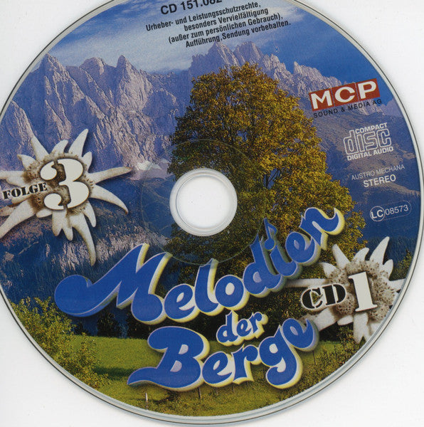 Various : Melodien Der Berge - Folge 3 (2xCD, Comp)