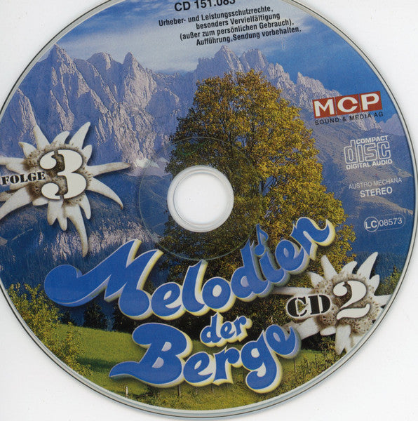 Various : Melodien Der Berge - Folge 3 (2xCD, Comp)