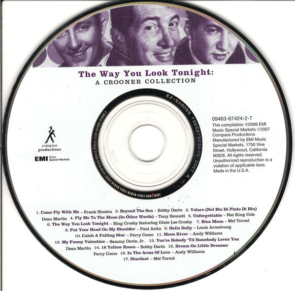Various : The Way You Look Tonight: A Crooner Collection (CD, Comp)