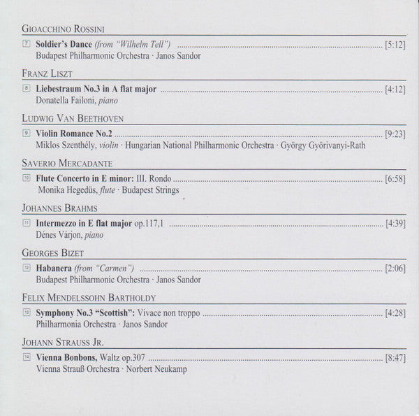 Various : The Most Beautiful Melodies Of Classical Music - Romance (CD, Comp, 24 )