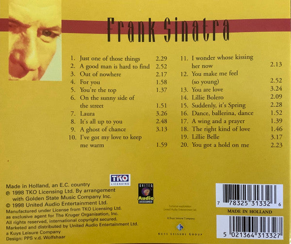 Frank Sinatra : Frank Sinatra Vol. II (CD, Comp, RM)