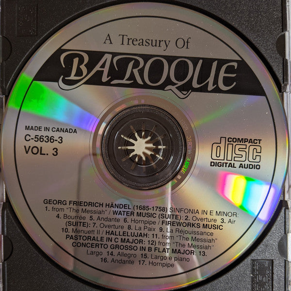 Various : A Treasury Of Baroque, Vol. 3 (CD, Comp)