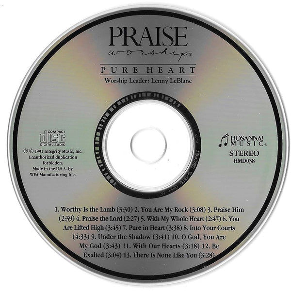 Lenny LeBlanc : Pure Heart (CD)