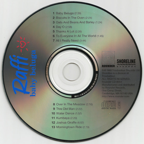 Raffi (2) With Ken Whiteley : Baby Beluga (CD, Album, RE, Son)