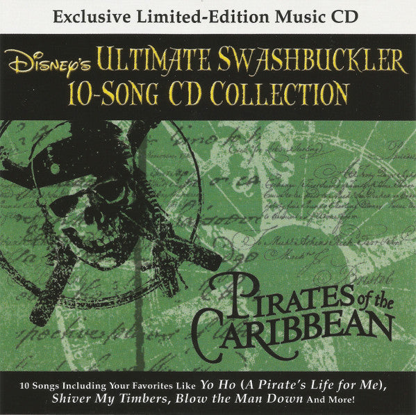 Various : Disney's Ultimate Swashbuckler 10-Song CD Collection (CD, Comp, Mono, Ltd, Promo, CMR)